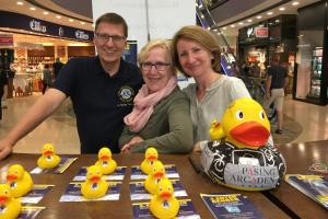 Entenverkauf in den Pasing Arcaden